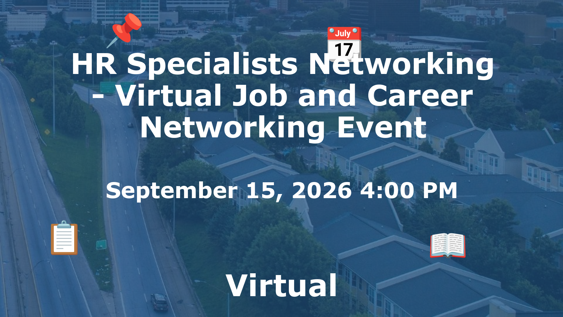 HR Specialists Networking - Virtual Job and Career Networking Event event image